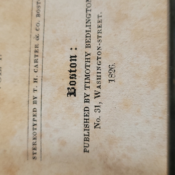 Vintage 1826 Poems by William Cowper - Picture 4 of 11